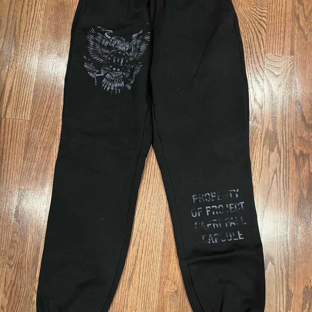 NWOT Project Capri Black Sweatpants Small $70
